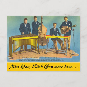 Cartão Postal Indiana, Irmãos Harlin, Indianapolis