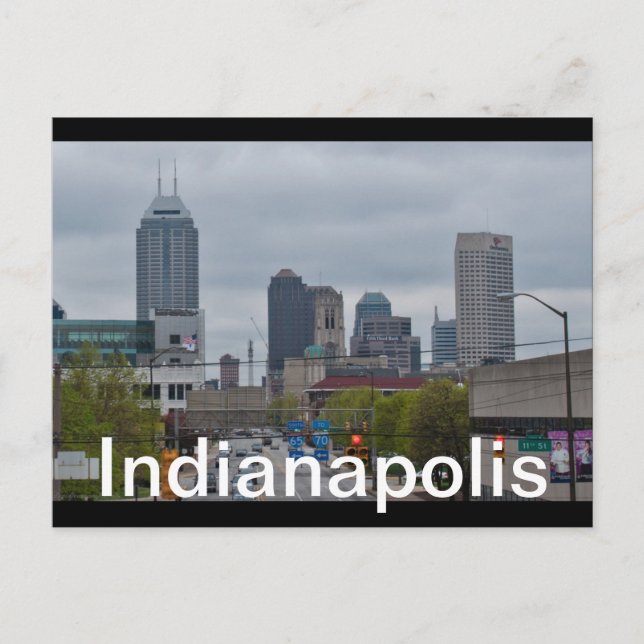 CARTÃO POSTAL INDIANAPOLIS (Frente)