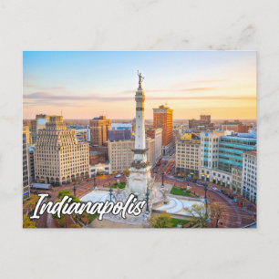 Cartão Postal Indianápolis, Indiana, EUA