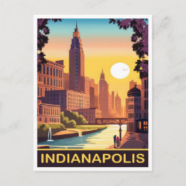 Cartão Postal Indianápolis, Rio Branco, Estado de Indiana, Viage
