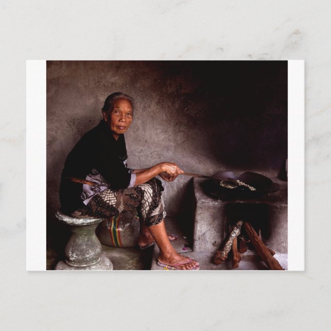 Cartão Postal Indonésia (Frente)