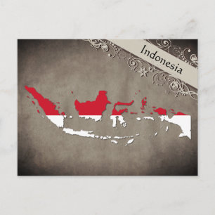 Cartão Postal Indonésia