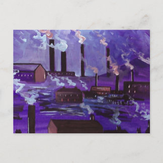 CARTÃO POSTAL INDUSTRIAL SCENE
