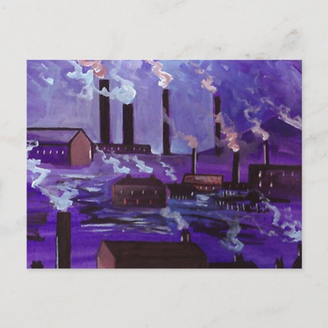 CARTÃO POSTAL INDUSTRIAL SCENE (Frente)