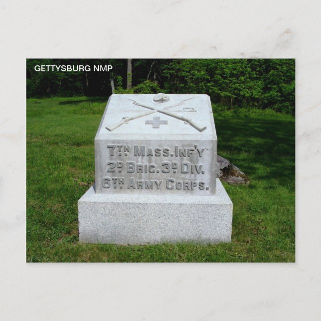 CARTÃO POSTAL INFÂNCIA DE 7 MASSACHUSETES (Frente)