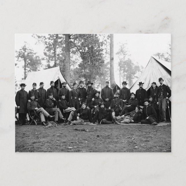 Cartão Postal Infantaria de Nova Iorque: 1863 (Frente)