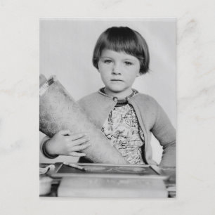 Cartão Postal Infantil Antigo