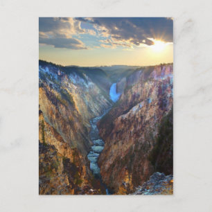 Cartão Postal Inferior Cai do Ponto do Artista