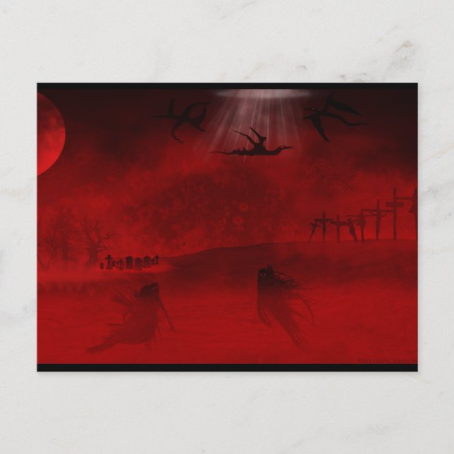 Cartão Postal Inferno Wasteland (Frente)