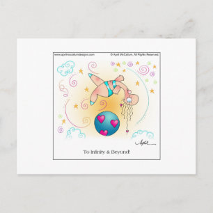 Cartão postal INFINITY & BEYOND