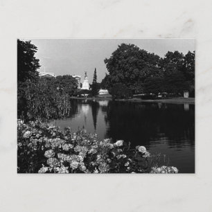 Cartão Postal Inglaterra Antiga Londres Buckingham St James Park