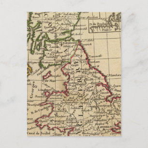 Cartão Postal Inglaterra, Escócia, Irlanda