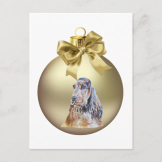 Cartão Postal Inglês Cocker Spaniel