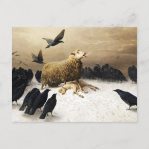 Cartão Postal Inglês por August Friedrich Albrecht Schenck