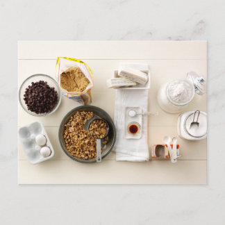 Cartão Postal Ingredientes e ferramentas 3