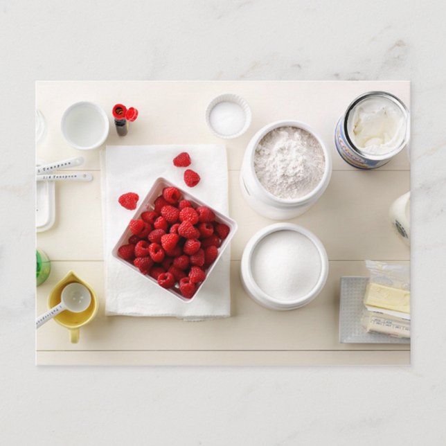 Cartão Postal Ingredientes e ferramentas 6 (Frente)