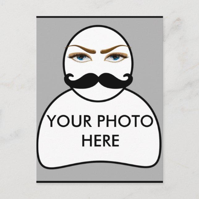 Cartão Postal Iniciador DIY personalizado (Frente)