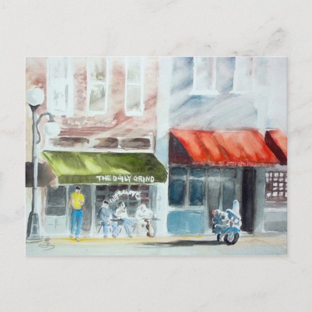 CARTÃO POSTAL INÍCIO DO DIA (Frente)