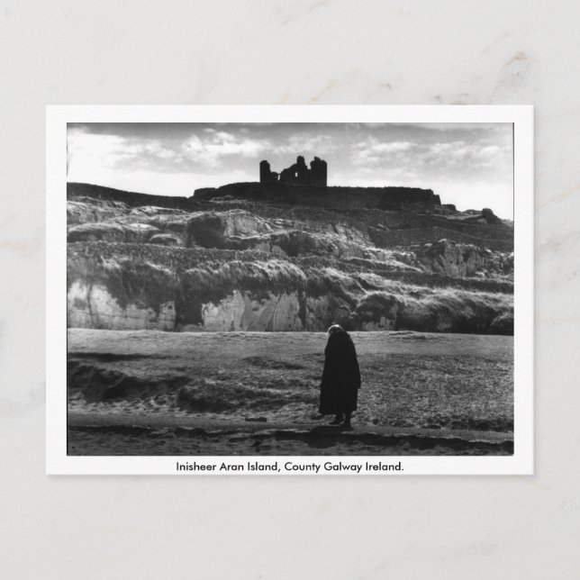 Cartão Postal Inisheer Aran Island, Co. Galway Irlanda (Frente)