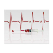 Injection with Red Hearts