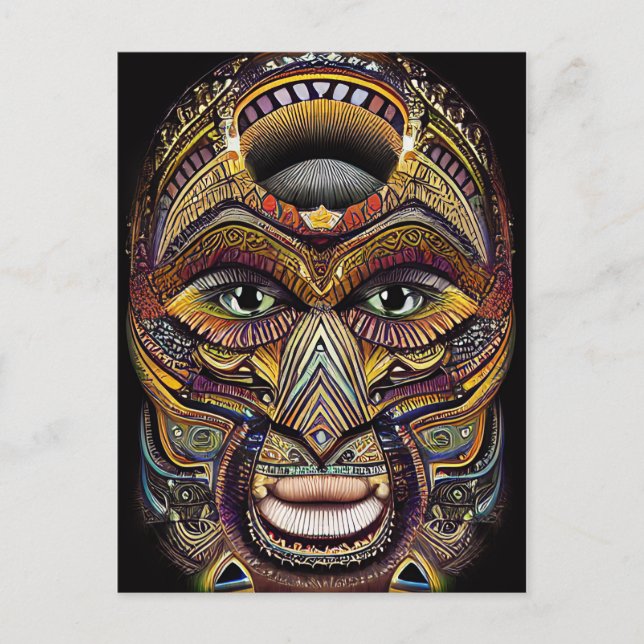 Cartão Postal Inka art (Frente)