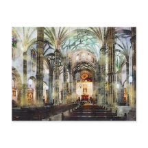 Innenansicht der Kathedrale Papais noeis Ana Las P