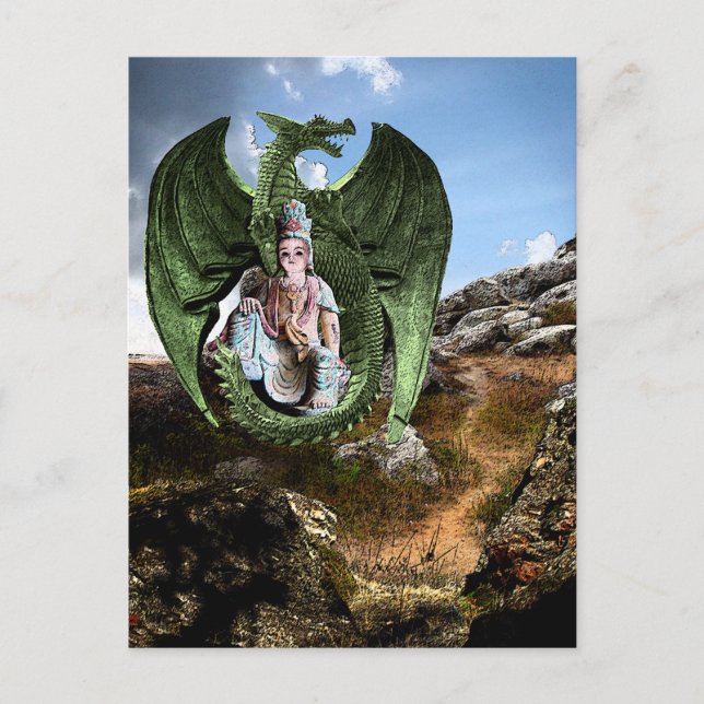 Cartão Postal Inner Peace (Frente)