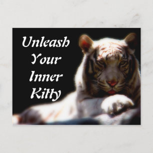 Cartão Postal Inner Tiger