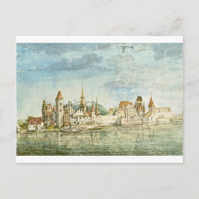Cartão Postal Innsbruck Seen do Norte por Albrecht Durer (Frente)