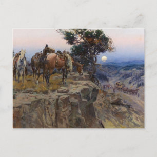 Cartão Postal “Inocentes Aliados” por Charles M Russell