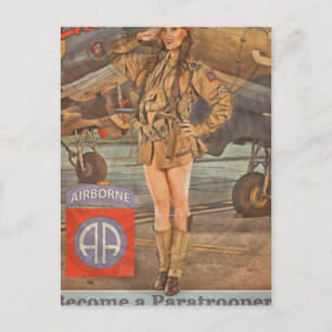 Cartão Postal Inscrever-Se No 82º Avião