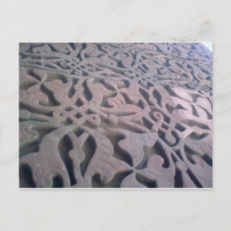 Cartão Postal Inscrição Persa