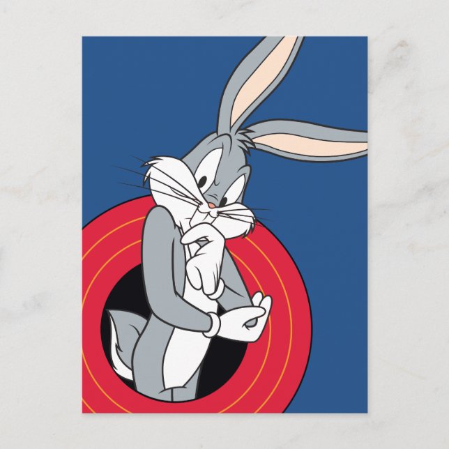 Cartão Postal INSETOS BUNNY™ através de Rings LOONEY TUNES™ (Frente)