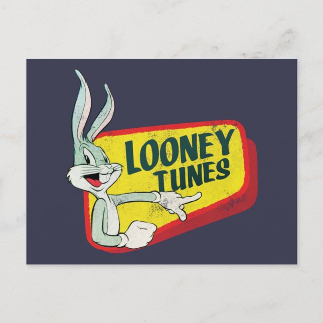 Cartão Postal INSETOS BUNNY™ LOONEY TUNES™ Patch (Frente)
