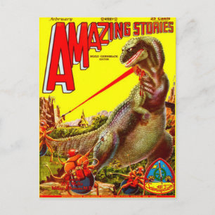 Cartão Postal Insetos de Alienígena de arte do cobrir Sci Fi Vin