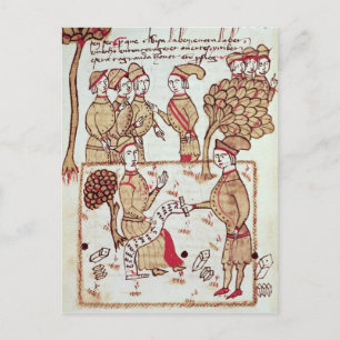 Cartão Postal Inspetor com seus Trabalhadores