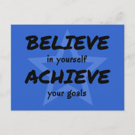 Cartão Postal Inspiração acredita na sua tipografia