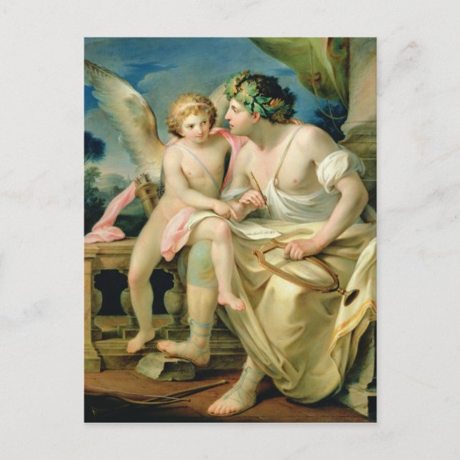 Cartão Postal Inspiração do poeta, 1785 (Frente)