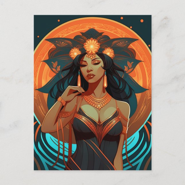 CARTÃO POSTAL INSPIRAÇÃO NATIVA #2 (Frente)