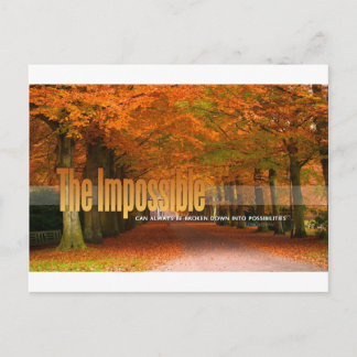 Cartão Postal Inspiração | Possibilidades