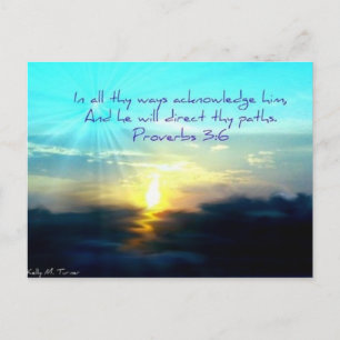 Cartão postal Inspiracional