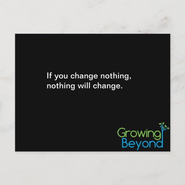 Cartão postal inspiracional nº 20 (Frente)