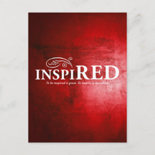 Cartão Postal Inspirado