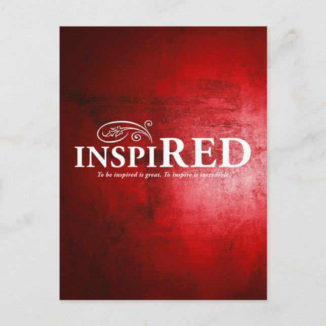 Cartão Postal Inspirado (Frente)