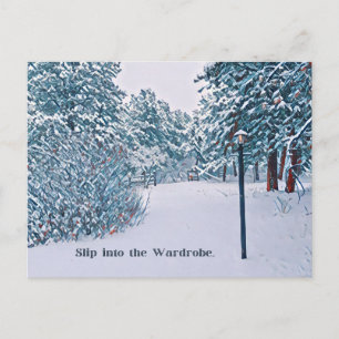 Cartão Postal Inspirado em Narnia