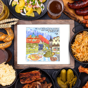 Cartão Postal Inspirador do Oktoberfest