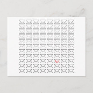 Cartão Postal Inspiration I Love you note