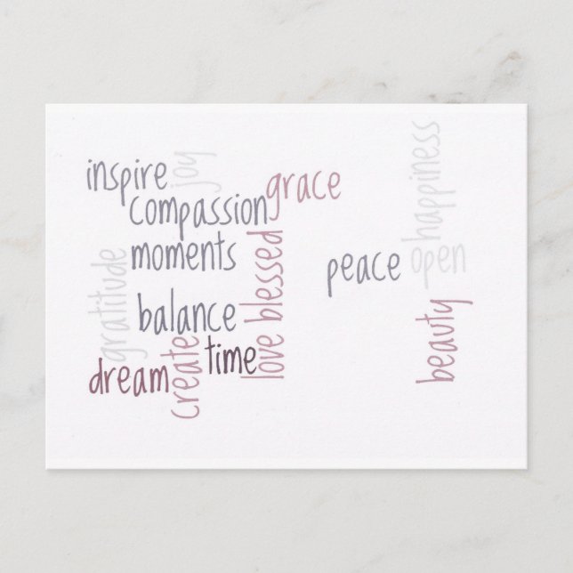 Cartão Postal Inspire Compaixão (Frente)