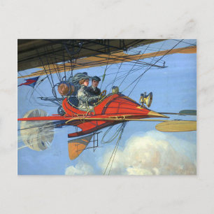 Cartão Postal Instrutor de voo TOP