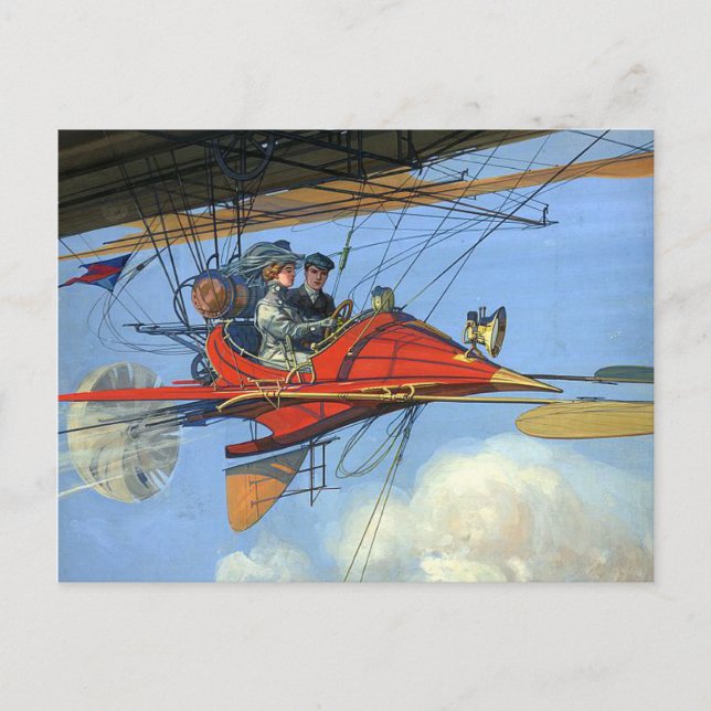 Cartão Postal Instrutor de voo TOP (Frente)